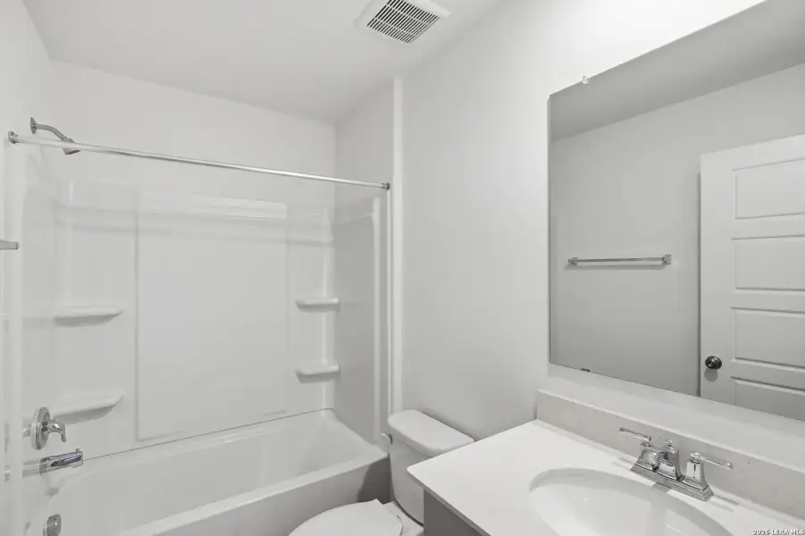 Furnished interior view inside a new home in Vista Real, Converse (Image 4).