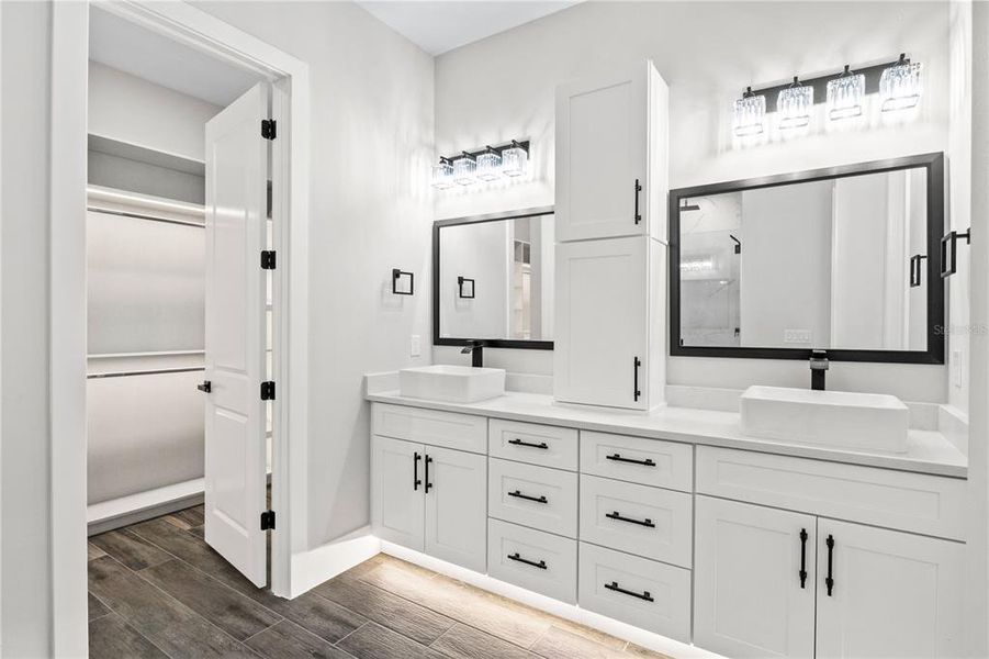 Furnished interior view inside a new home in , Cape Coral (Image 13). Furnished interior view inside a new home in , Cape Coral (Image 13).