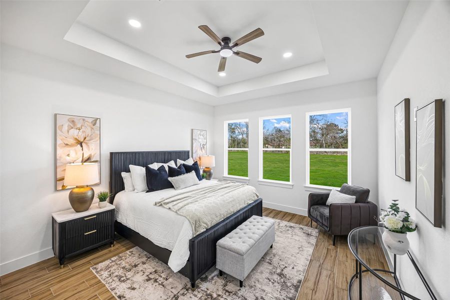 Furnished interior view inside a new home in , Dayton (Image 7).