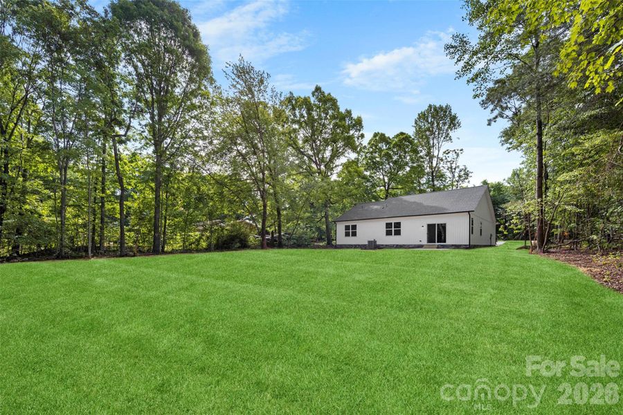 Exterior details and patio area of a home in , Statesville (Image 31).