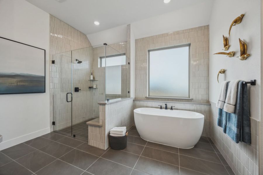 Representative furnished interior of a home built from the Tirana by Chesmar Homes in The Vines, Haslet (Image 10). Representative furnished interior of a home built from the Tirana by Chesmar Homes in The Vines, Haslet (Image 10).
