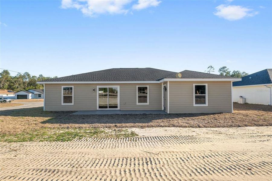 Exterior details and patio area of a home in , Ocala (Image 32).
