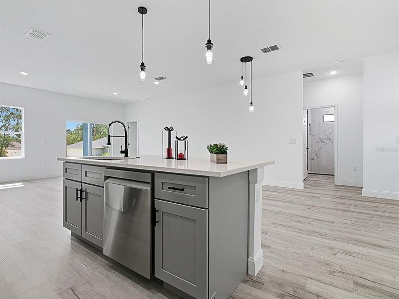 Furnished interior view inside a new home in , Ocala (Image 3).