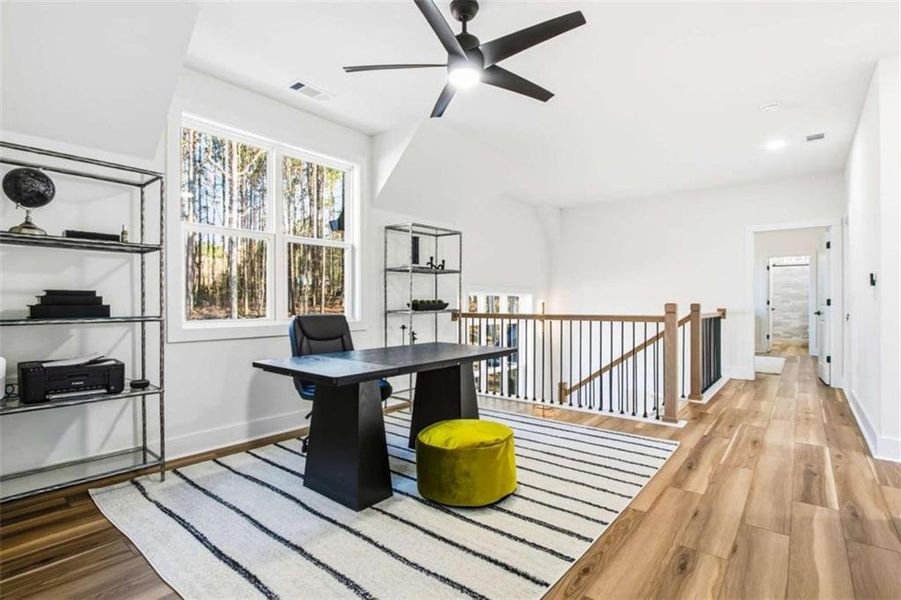 Furnished interior view inside a new home in , Winston (Image 51).