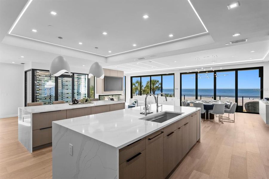 Furnished interior view inside a new home in , Indian Rocks Beach (Image 68). Furnished interior view inside a new home in , Indian Rocks Beach (Image 68).