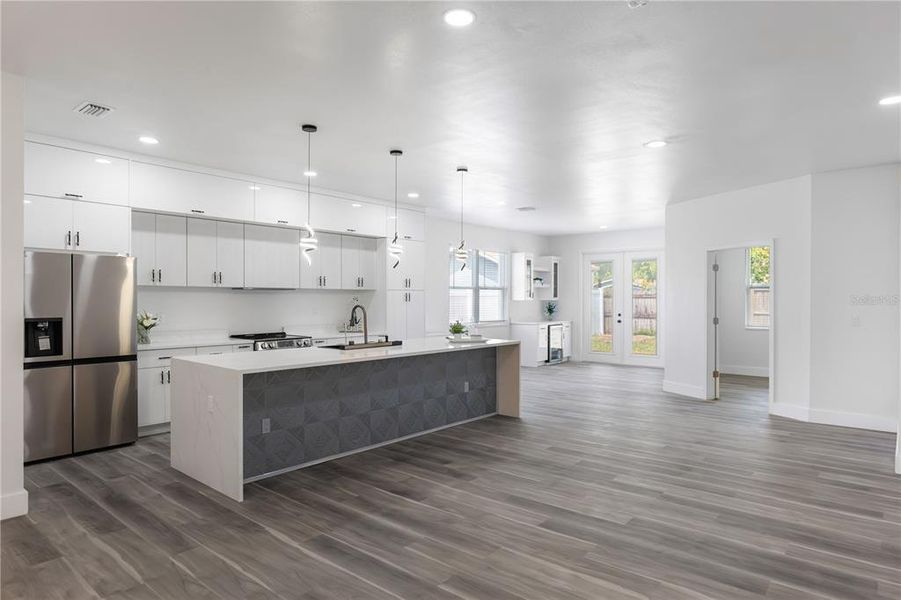 Furnished interior view inside a new home in , Tampa (Image 16).