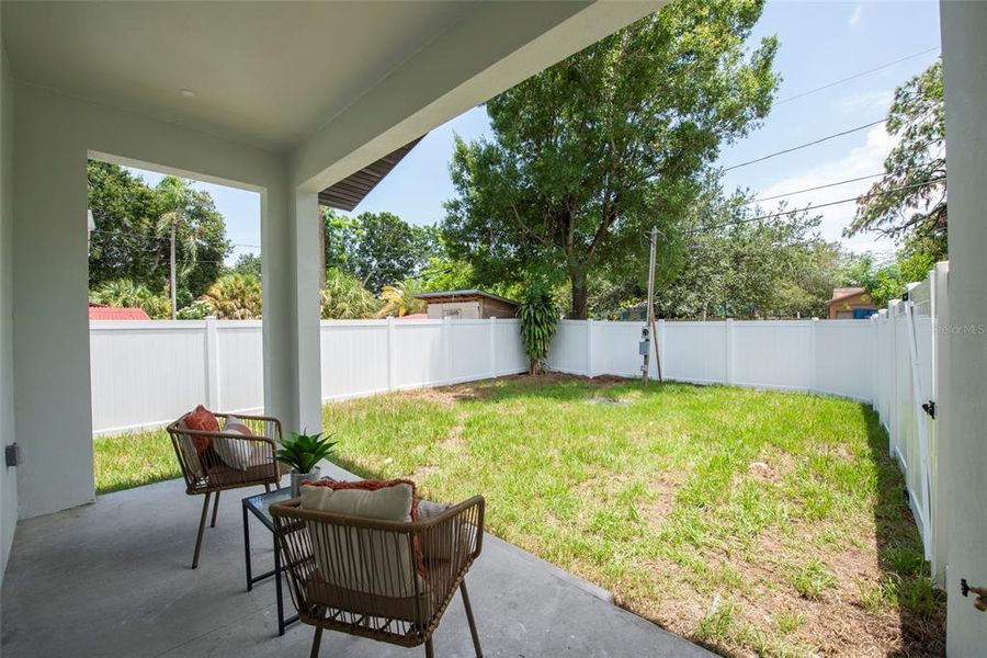 Exterior details and patio area of a home in , St. Petersburg (Image 31). Exterior details and patio area of a home in , St. Petersburg (Image 31).