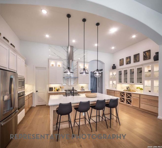 Furnished interior view inside a new home in Hallie's Cove, Schertz (Image 16).