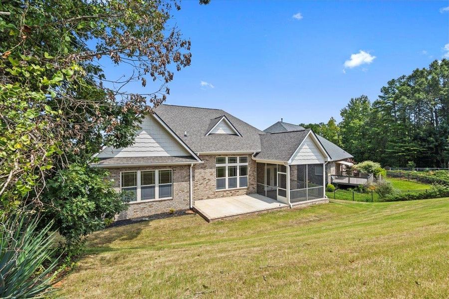 Front exterior of a new home in Lakeside at Blue Ridge Plantation, Taylors, SC, highlighting curb appeal (Image 18).
