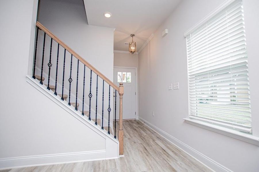Spacious, unfurnished interior of a new home in Windmill Park, Carrollton (Image 25). Spacious, unfurnished interior of a new home in Windmill Park, Carrollton (Image 25).
