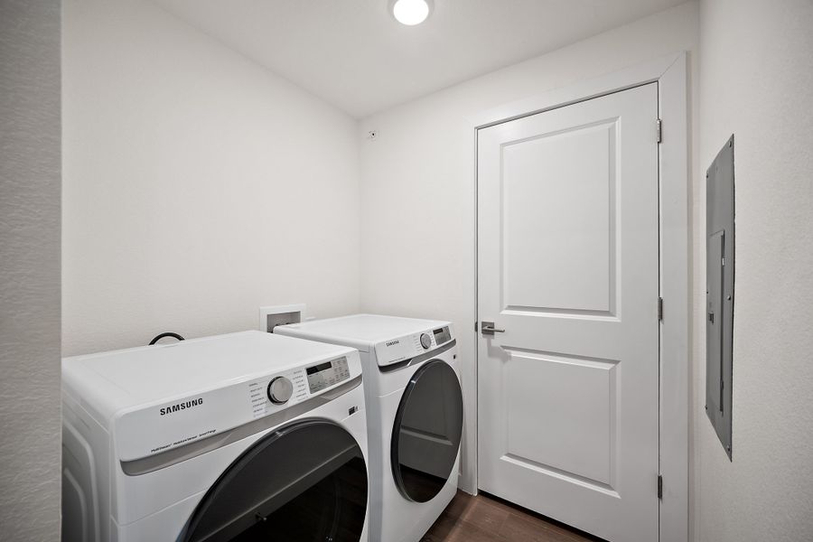 Furnished interior view inside a new home in The Residences at Victory Ridge, Colorado Springs (Image 9).