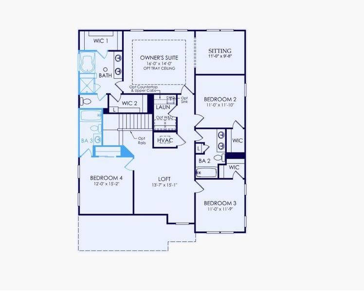2D floor plan layout of this home in Rose Creek, Cumming, GA (Image 3). 2D floor plan layout of this home in Rose Creek, Cumming, GA (Image 3).