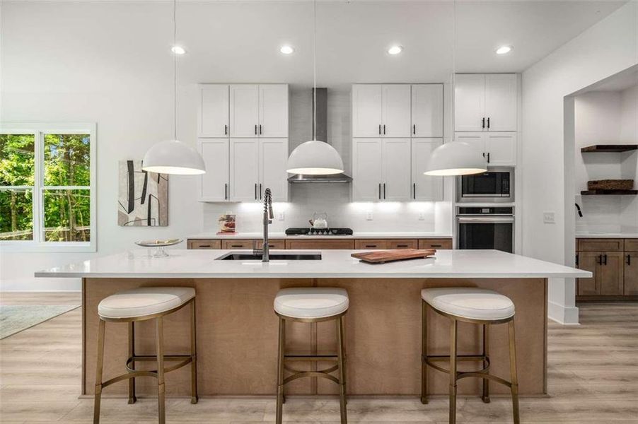 Furnished interior view inside a new home in , Jefferson (Image 15).
