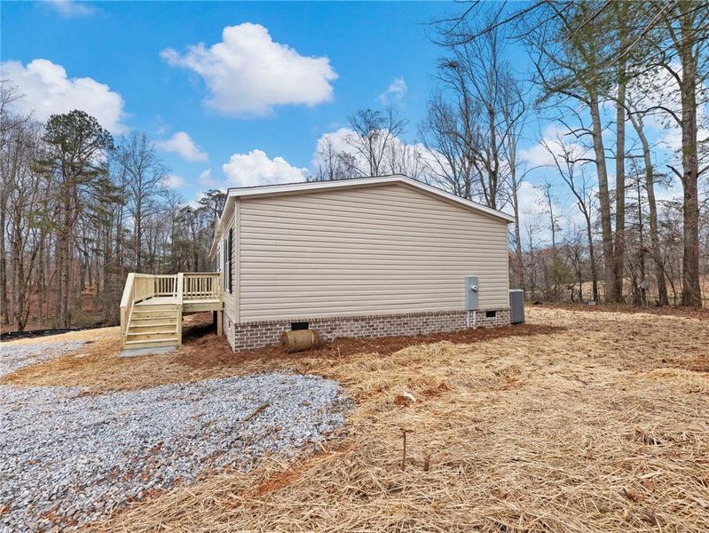 Exterior details and patio area of a home in , Gainesville (Image 21). Exterior details and patio area of a home in , Gainesville (Image 21).