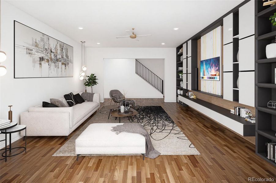 Furnished interior view inside a new home in , Granby (Image 16).
