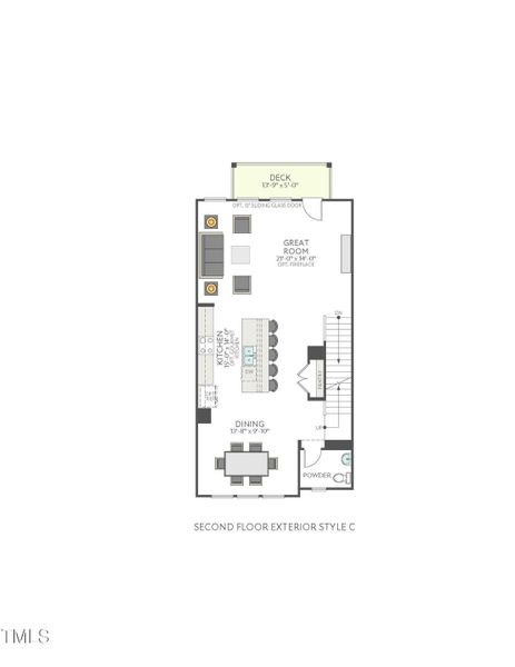 Twinleaf Townes - Plan 1 - Holden - 2105