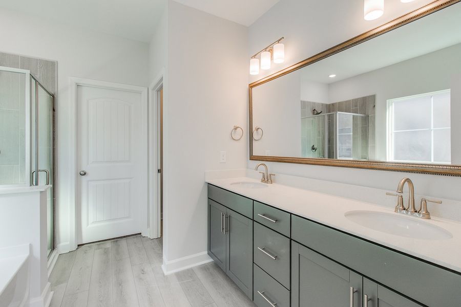 Furnished interior view inside a new home in Hendrix Farms, Lexington (Image 11).