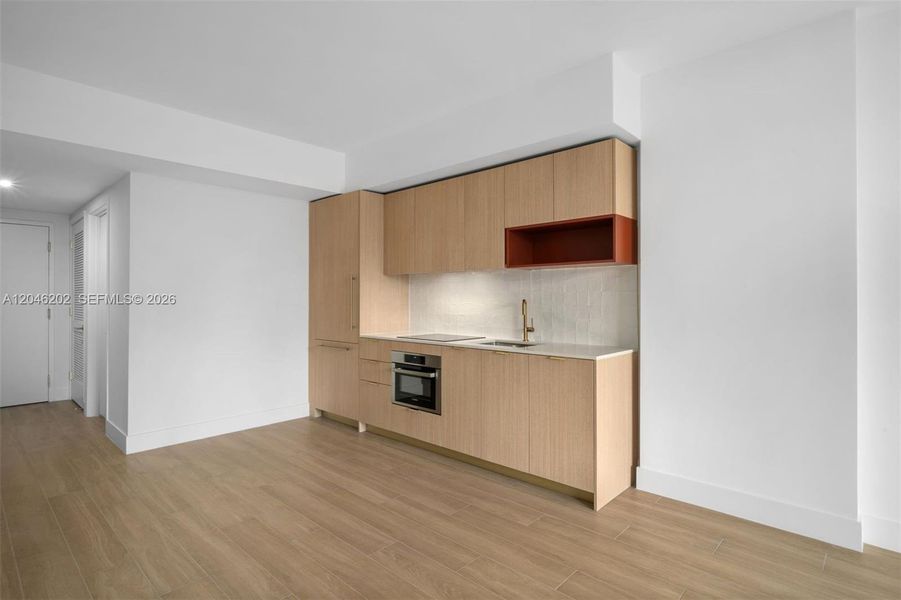 Furnished interior view inside a new home in , Miami (Image 13).