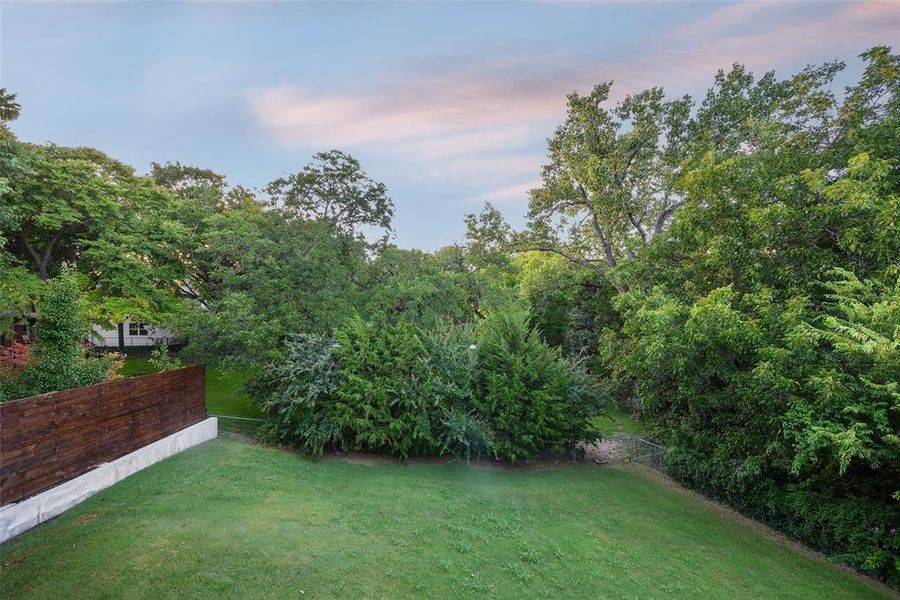 Exterior details and patio area of a home in , Dallas (Image 24). Exterior details and patio area of a home in , Dallas (Image 24).