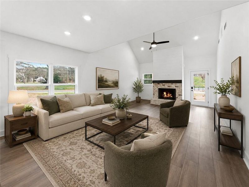 Furnished interior view inside a new home in Ferguson Corners, Emerson (Image 31).
