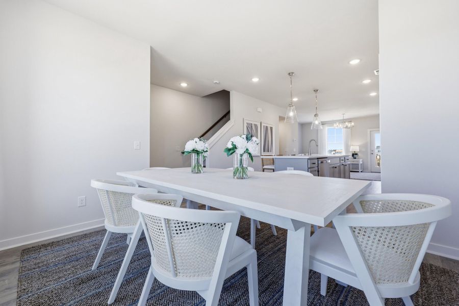 Furnished interior view inside a new home in , Summerville (Image 13).