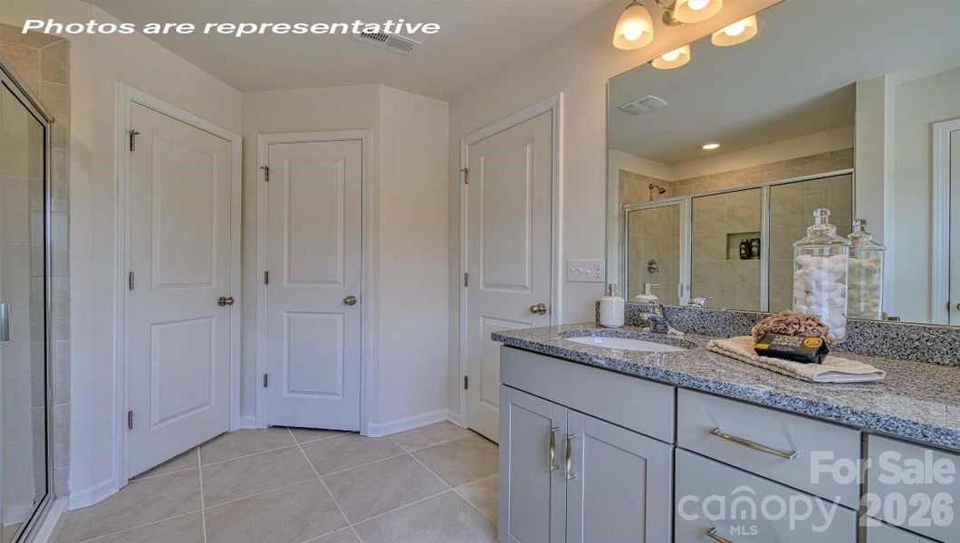 Furnished interior view inside a new home in Skybrook Corners, Huntersville (Image 14).