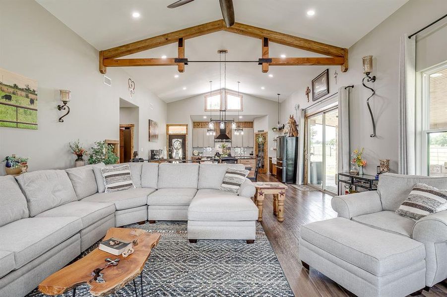 Furnished interior view inside a new home in , Blum (Image 9).