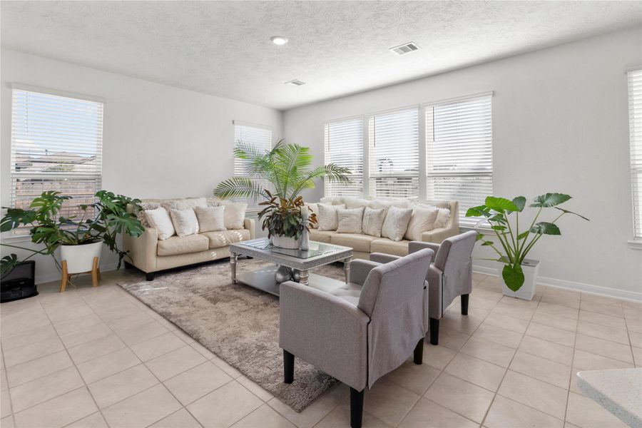 Furnished interior view inside a new home in , Houston (Image 6). Furnished interior view inside a new home in , Houston (Image 6).