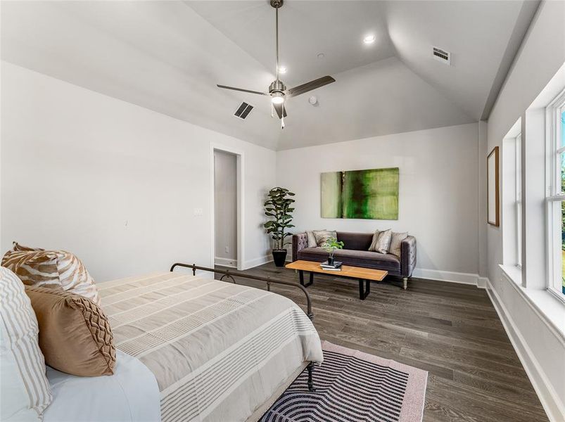 Furnished interior view inside a new home in , Plano (Image 8). Furnished interior view inside a new home in , Plano (Image 8).