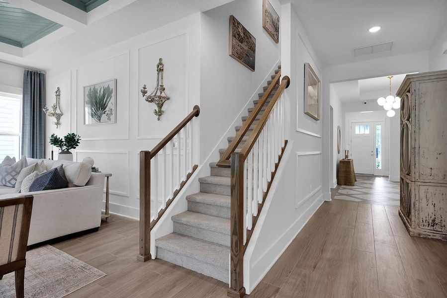 Representative furnished interior of a home built from the The Ellaville by Providence Homes (Florida) in Reflections at Nocatee, Nocatee (Image 44).