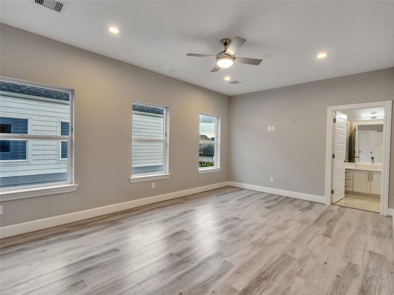 Primary Bedroom - Third Floor Primary Bedroom - Third Floor