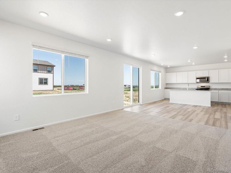 Spacious, unfurnished interior of a new home in Revere at Johnstown, Johnstown (Image 26).