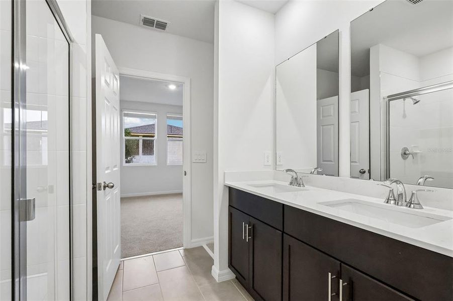 Furnished interior view inside a new home in Villamar - Classic Series, Winter Haven (Image 6). Furnished interior view inside a new home in Villamar - Classic Series, Winter Haven (Image 6).