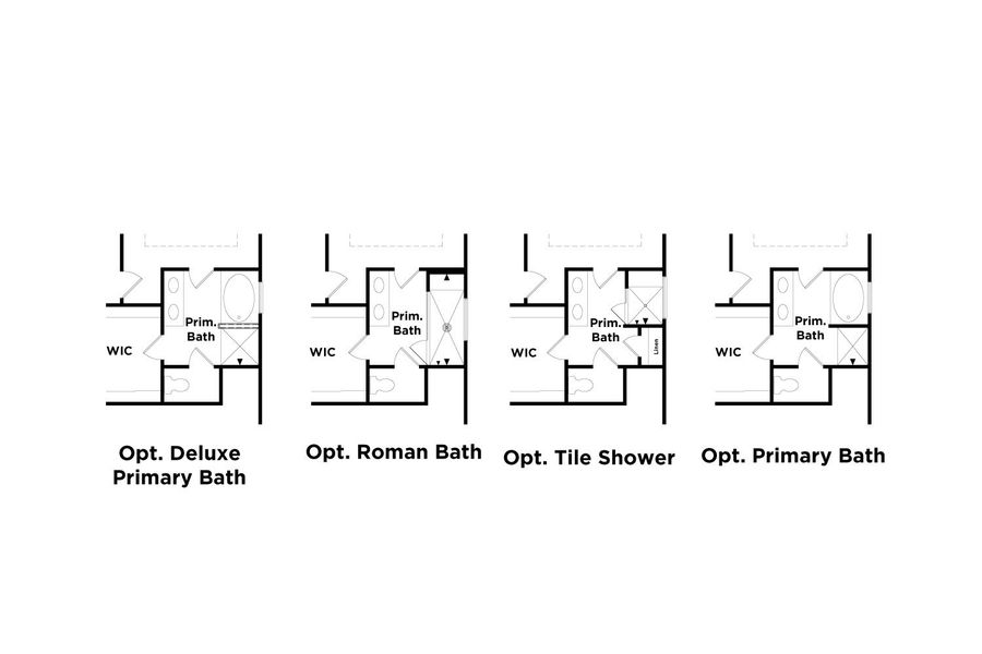 2D floor plan layout for the Greenwich by DRB Homes in The Park at Brighton, Locust Grove, GA (Image 8).