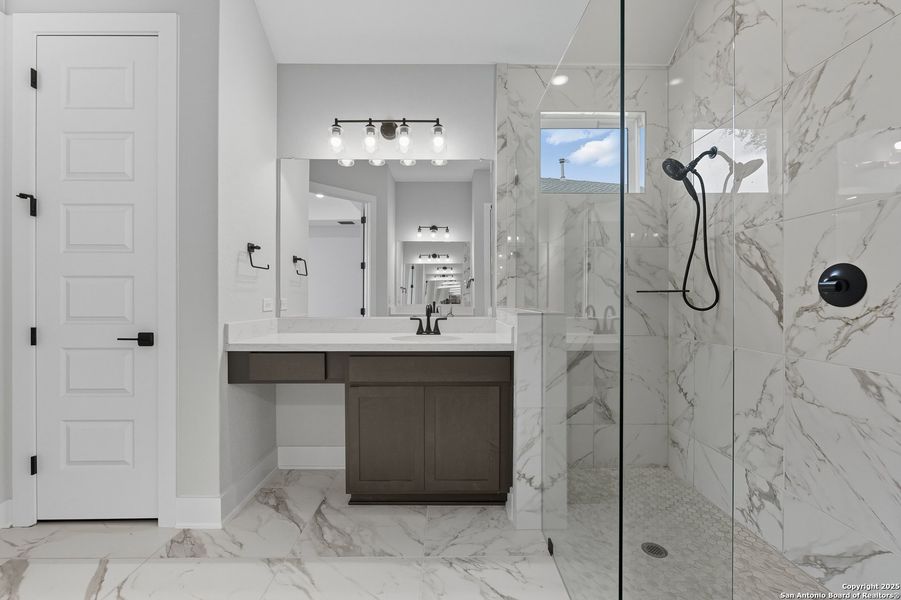 Furnished interior view inside a new home in The Reserve at Potranco Oaks, Castroville (Image 7).