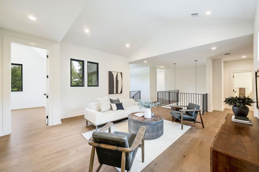 Upstairs living room/flex space.