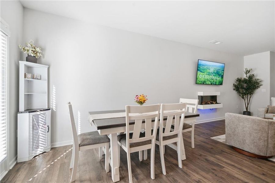 Furnished interior view inside a new home in , Dahlonega (Image 37). Furnished interior view inside a new home in , Dahlonega (Image 37).