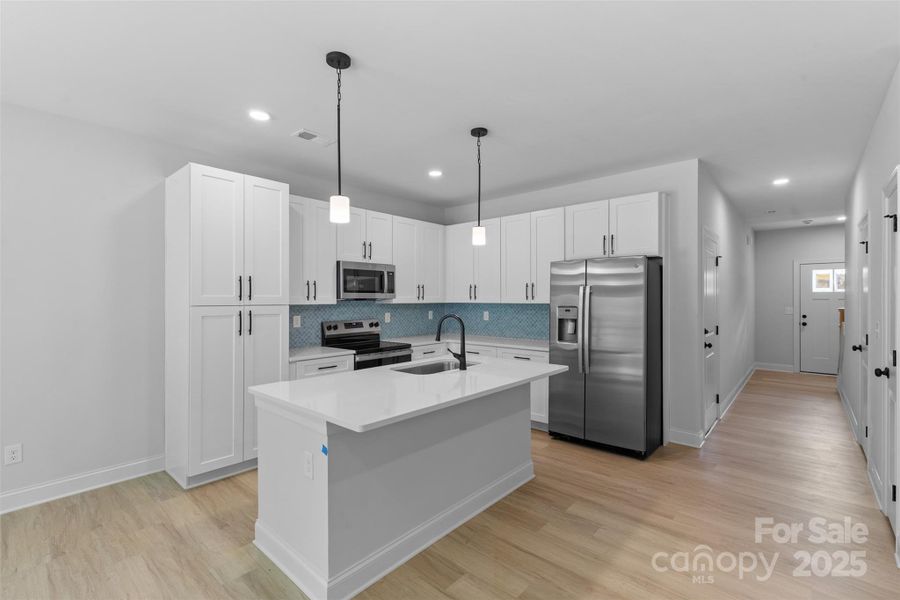 Furnished interior view inside a new home in , Charlotte (Image 14).