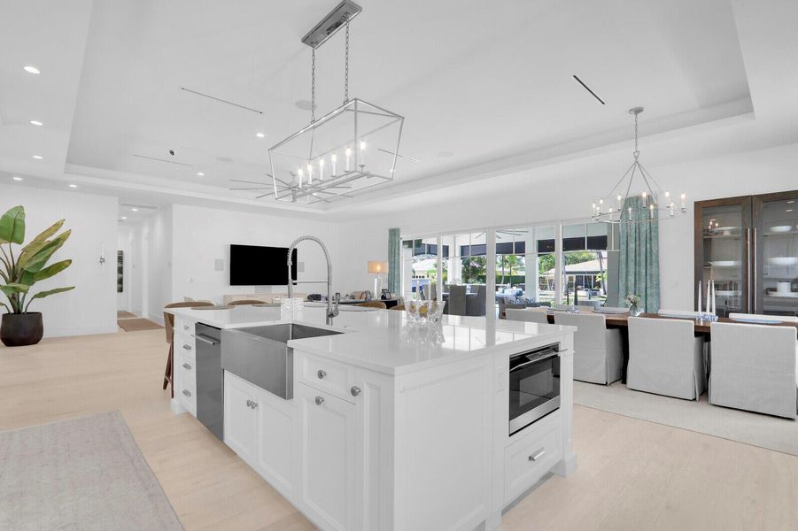 Furnished interior view inside a new home in , Jupiter (Image 14).