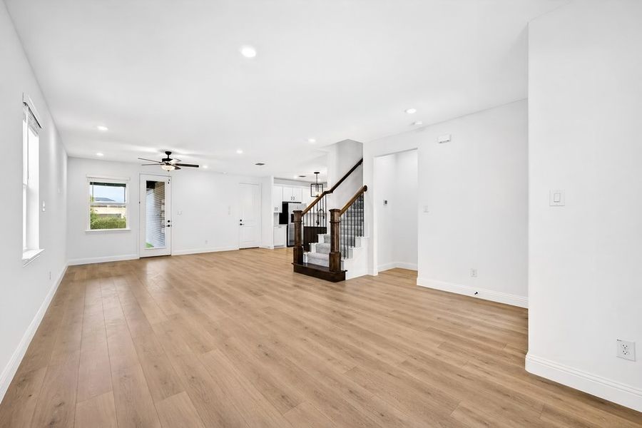 Spacious, unfurnished interior of a new home in Cross Creek Meadows, Celina (Image 15). Spacious, unfurnished interior of a new home in Cross Creek Meadows, Celina (Image 15).