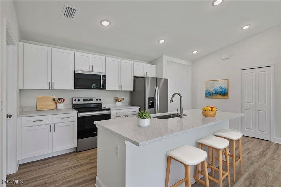 Furnished interior view inside a new home in Cape Coral, Cape Coral (Image 5).