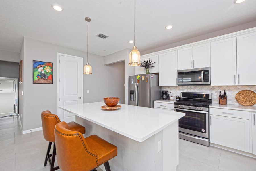 Furnished interior view inside a new home in , Port St. Lucie (Image 16).