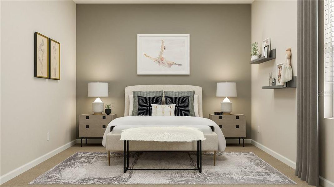 Furnished interior view inside a new home in , Groveland (Image 23). Furnished interior view inside a new home in , Groveland (Image 23).