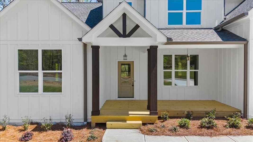Exterior details and patio area of a home in , Gainesville (Image 30).