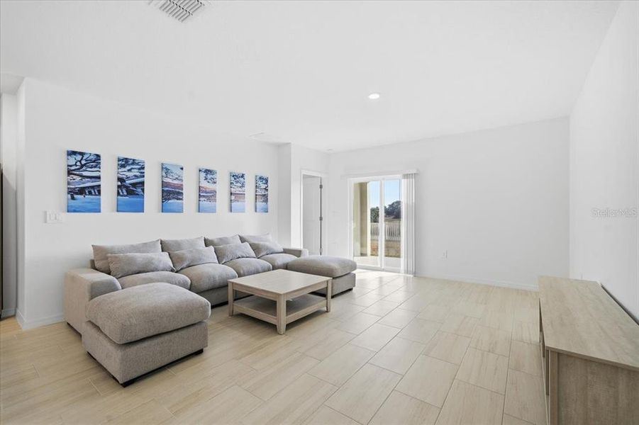 Furnished interior view inside a new home in Two Rivers: The Manors II, Zephyrhills (Image 4). Furnished interior view inside a new home in Two Rivers: The Manors II, Zephyrhills (Image 4).
