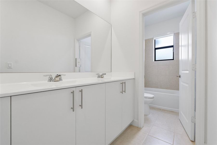 Furnished interior view inside a new home in , Dania Beach (Image 12). Furnished interior view inside a new home in , Dania Beach (Image 12).