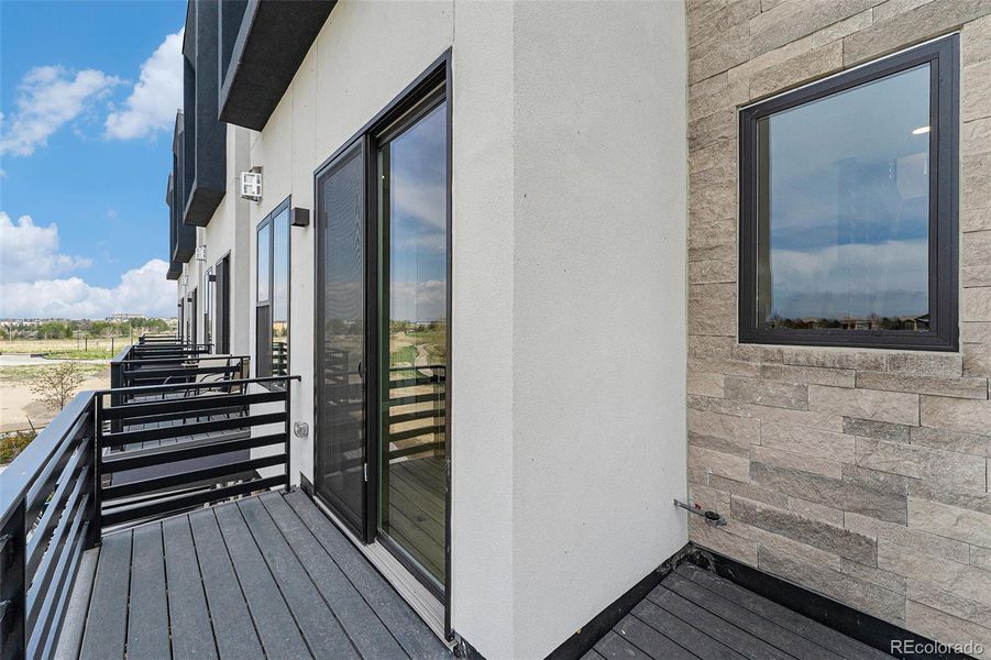 Exterior details and patio area of a home in Montmere at Autrey Shores, Superior (Image 20).