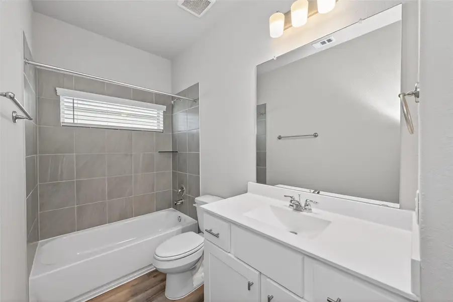 Furnished interior view inside a new home in Woodland Lakes, Houston (Image 7).