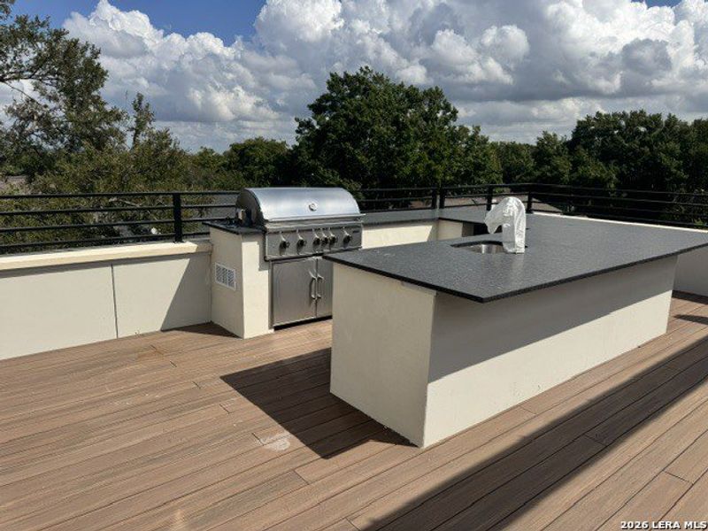 Exterior details and patio area of a home in , San Antonio (Image 16). Exterior details and patio area of a home in , San Antonio (Image 16).