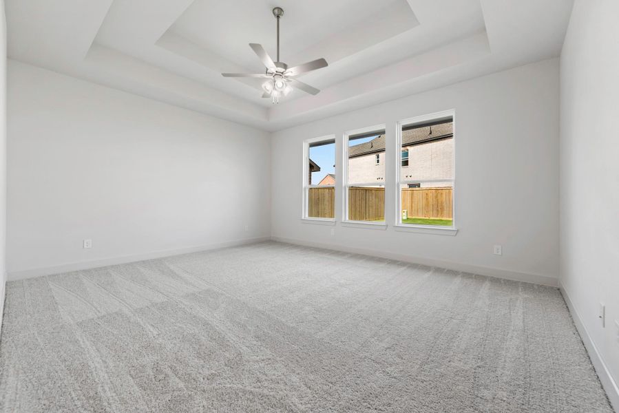 Spacious, unfurnished interior of a new home in Bridgeland, Cypress (Image 20).